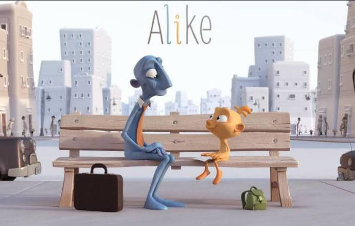 Alike, een korte film om na te denken over hoe de creativiteit van kinderen verdwijnt / psychologie