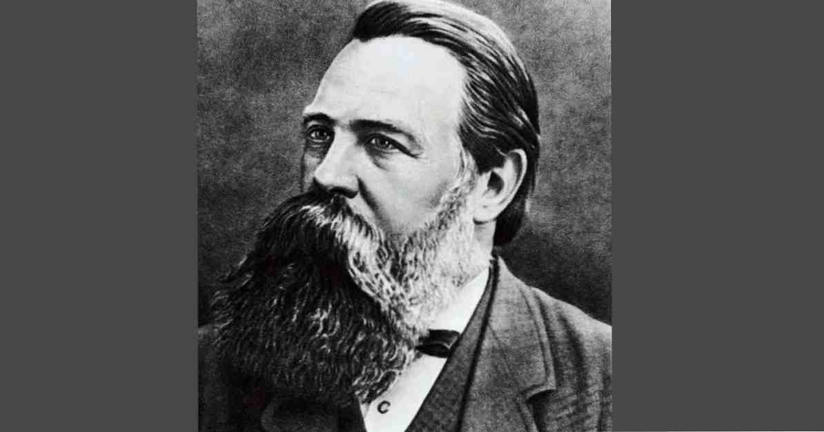 이 혁명적 인 철학자의 프리드리히 엥겔스 (Friedrich Engels) 전기