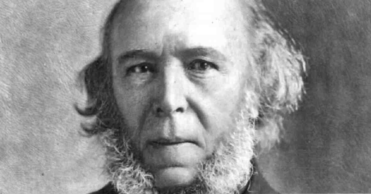 Herbert Spencer biografi av denne engelsksosiologen