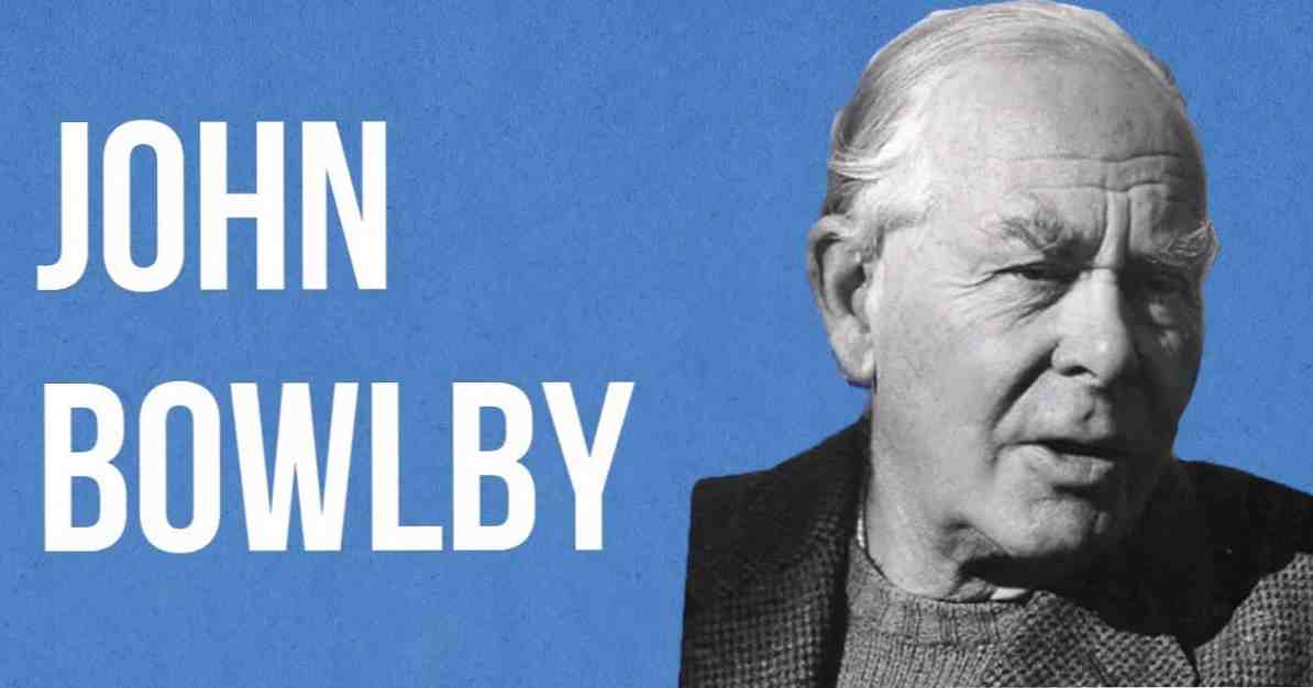 John Bowlby elämäkerta (ja hänen liitteensä teoria)