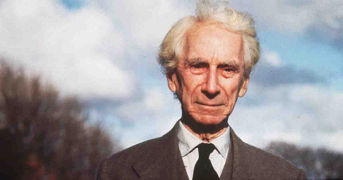 Erobringen af ​​lykke ifølge Bertrand Russell / psykologi