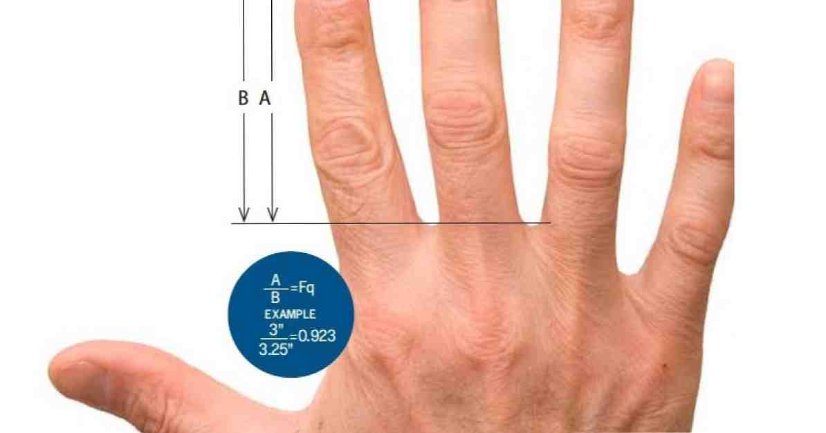 Lengden på fingrene vil indikere risikoen for å lide skizofreni / nevrovitenskap