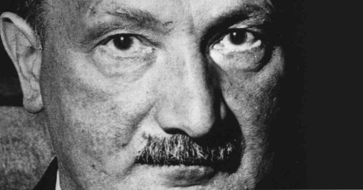 A teoria existencialista de Martin Heidegger / Psicologia