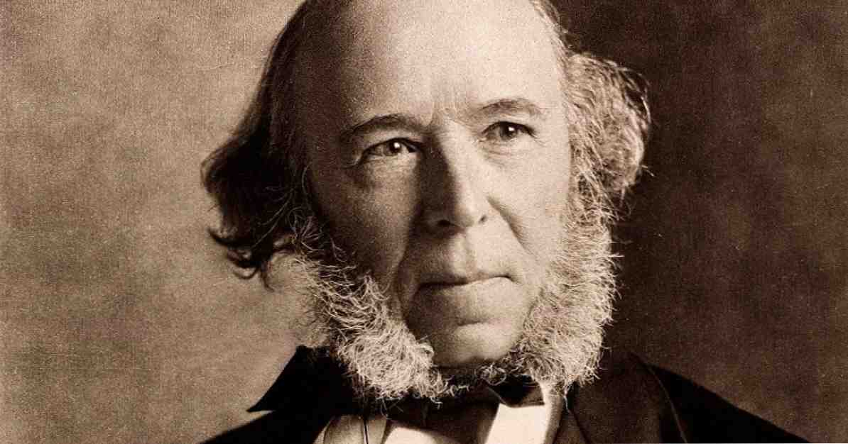 As 25 melhores frases de Herbert Spencer / Frases e reflexões