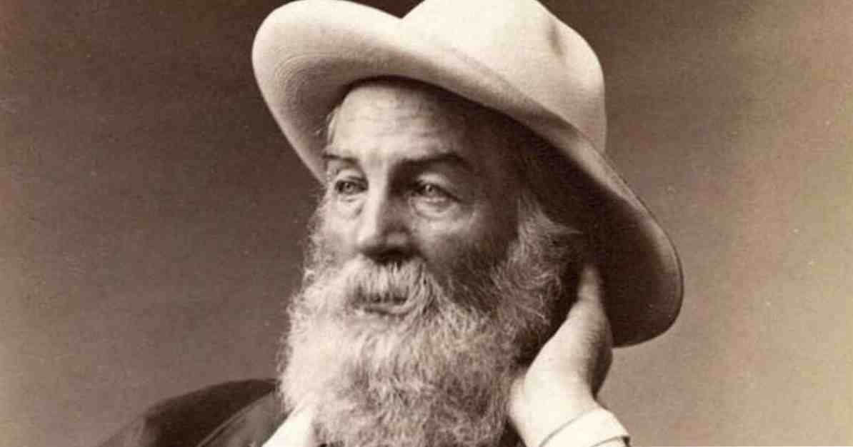 Die 30 besten Sätze von Walt Whitman / Phrasen und Reflexionen