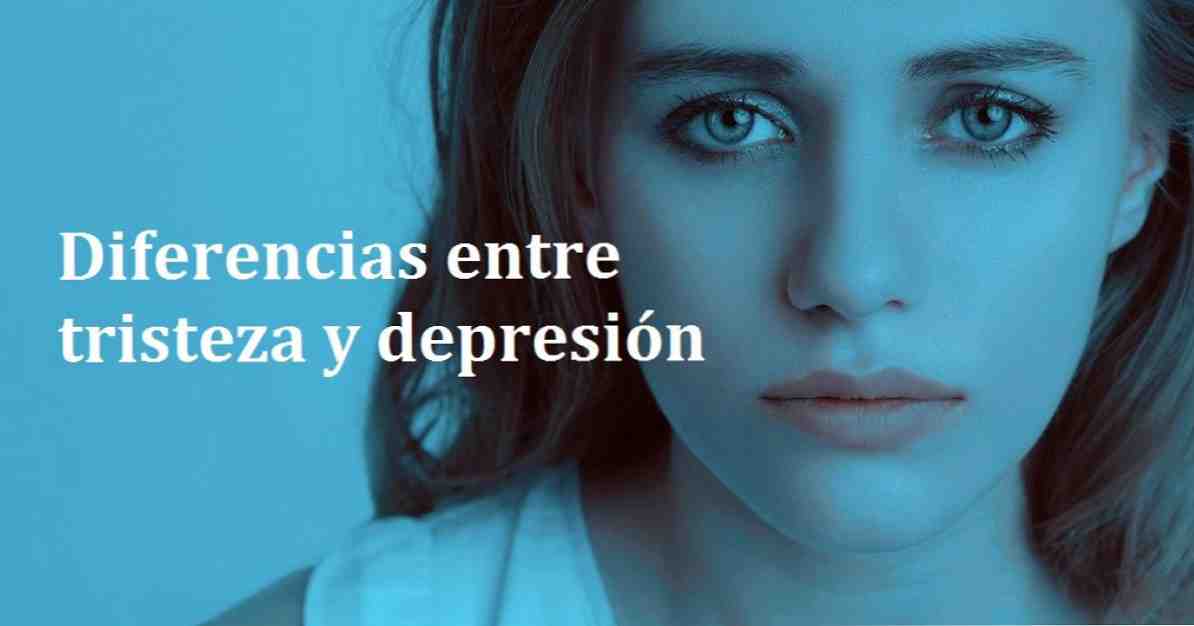 De 6 forskelle mellem tristhed og depression / psykologi