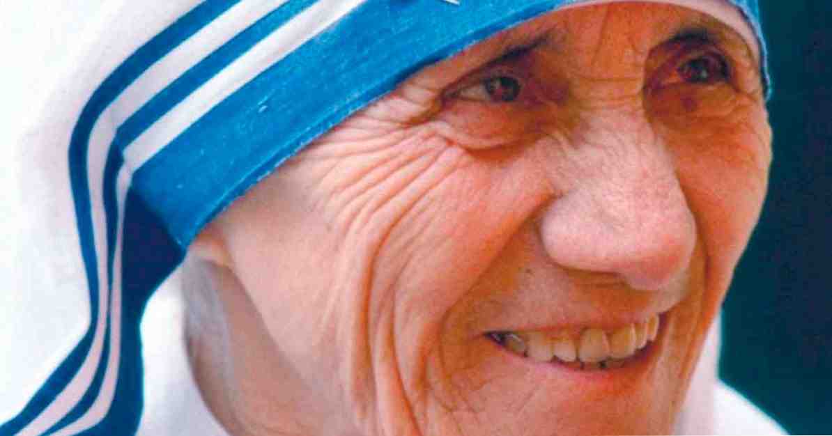 Die 60 besten Sätze von Mutter Teresa von Kalkutta