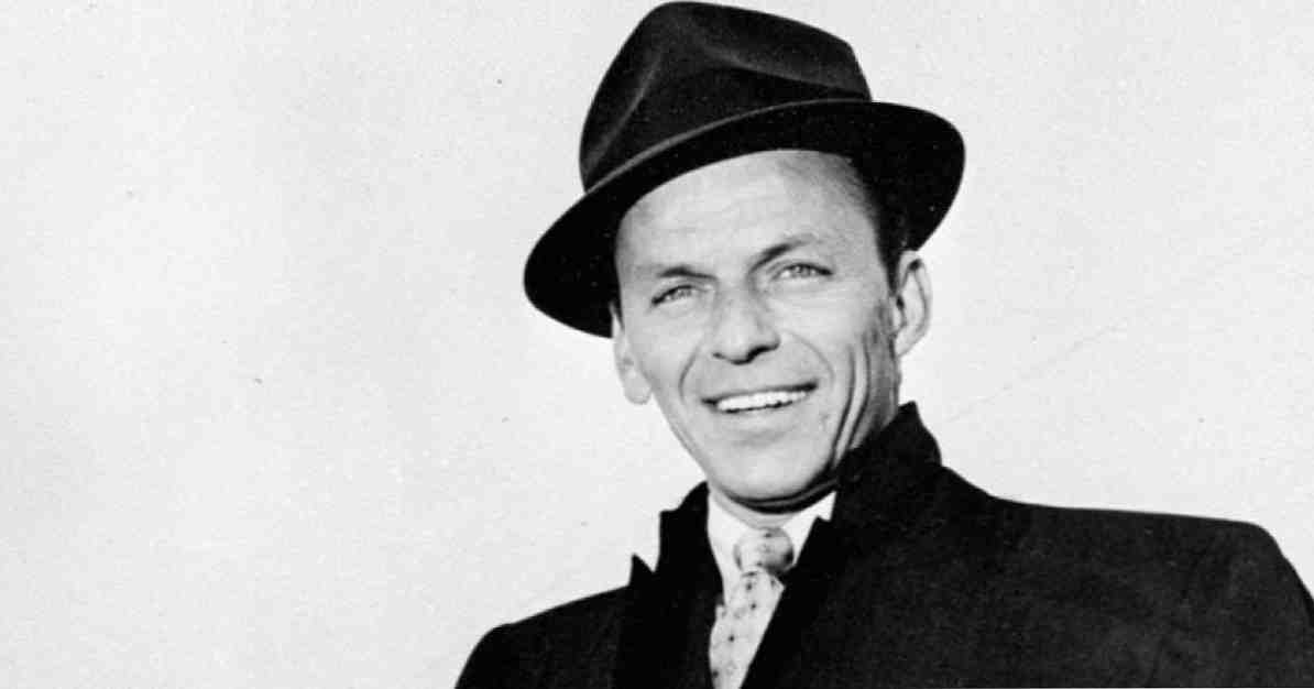 De 70 beste sitatene til Frank Sinatra