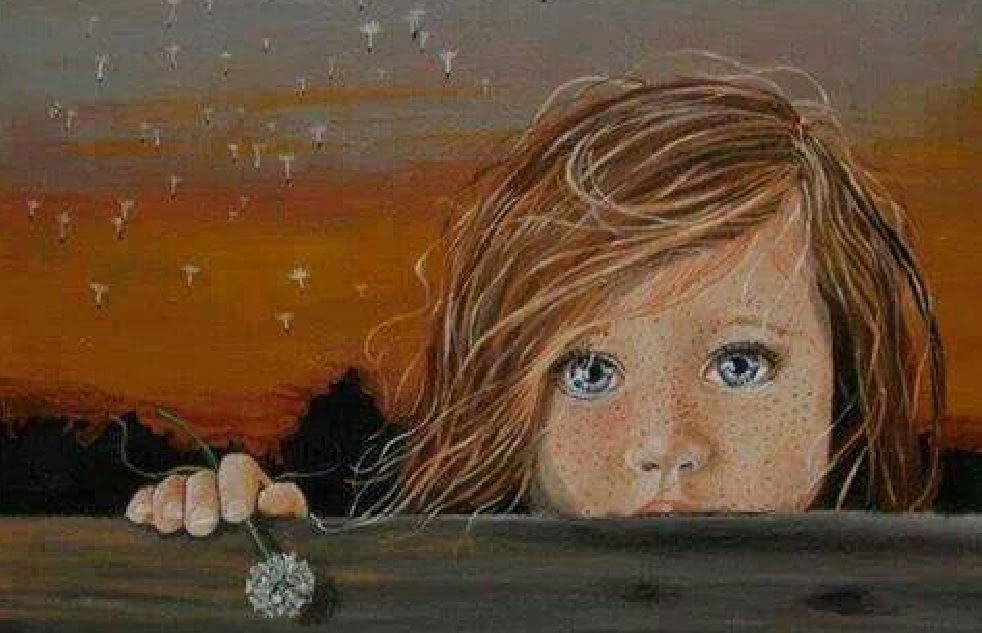 Barnets tårar är kulor som går direkt till hjärtat (infantil depression) / psykologi