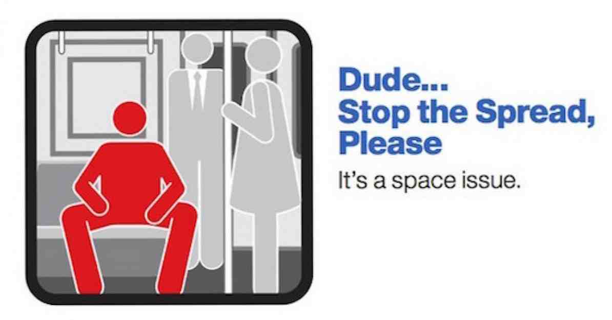 Manspreading, os homens precisam ocupar mais quando estão sentados?