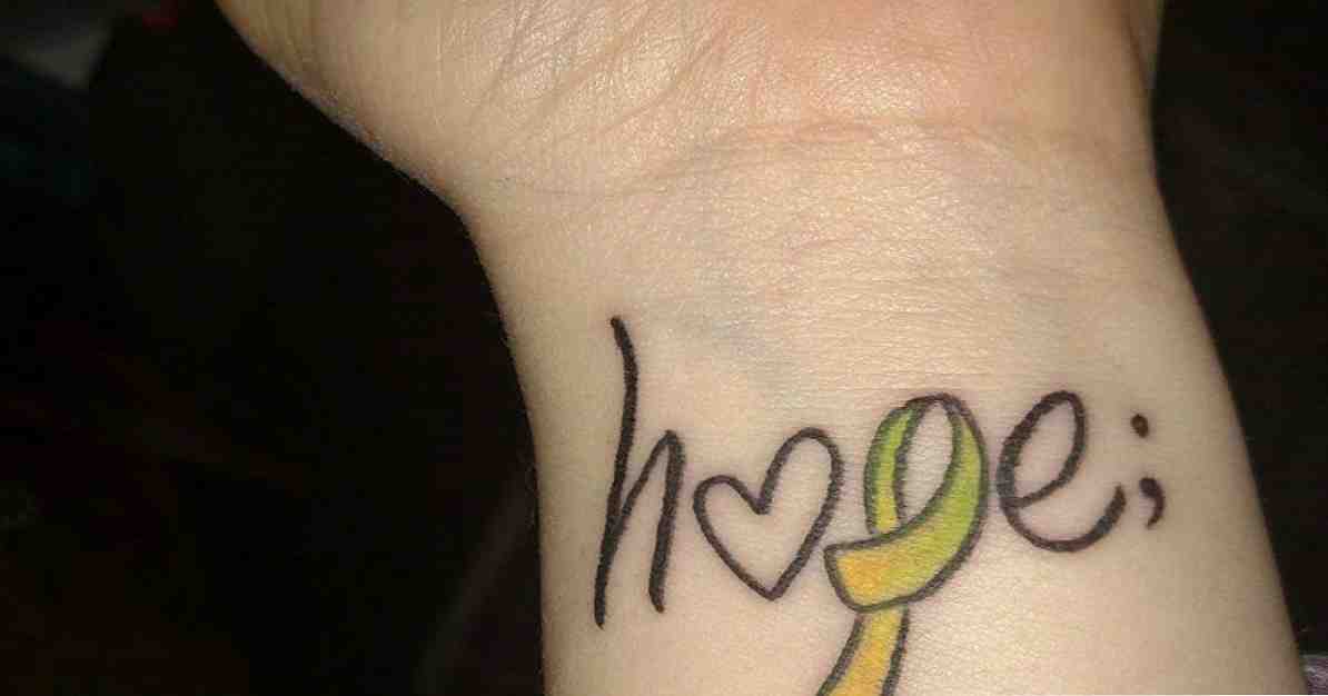 Qu'est-ce que le point-virgule signifie que tant de gens se sont fait tatouer?