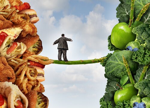 Hubungan antara tekanan dan diet yang tidak baik / Budaya