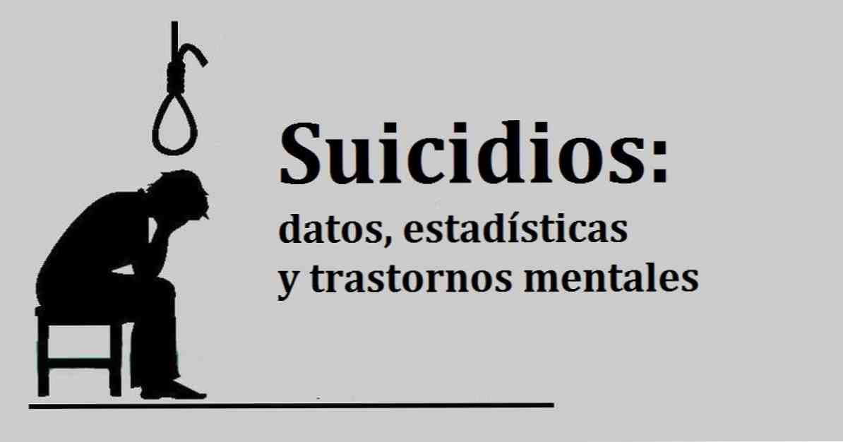 Dati sul suicidio, statistiche e disturbi mentali associati / Psicologia clinica