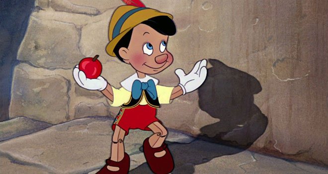 Pinocchio, betydelsen av utbildning / kultur