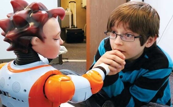 Roboter, en stor hjälp för barn med autism / kultur