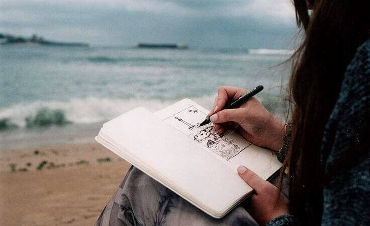 Hvis kaos ligger i tankene dine, begynn å tegne